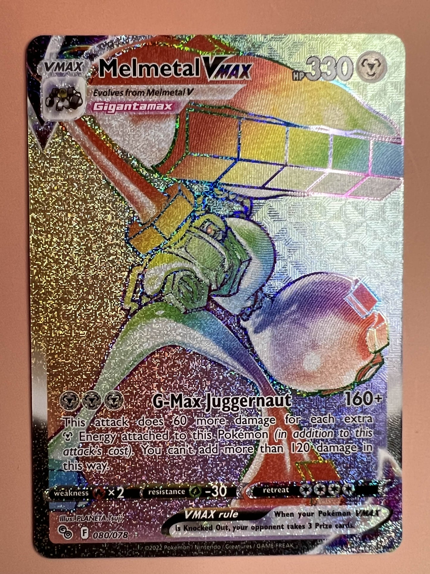 Melmetal VMAX (Secret) • Secret Rare • 080/078