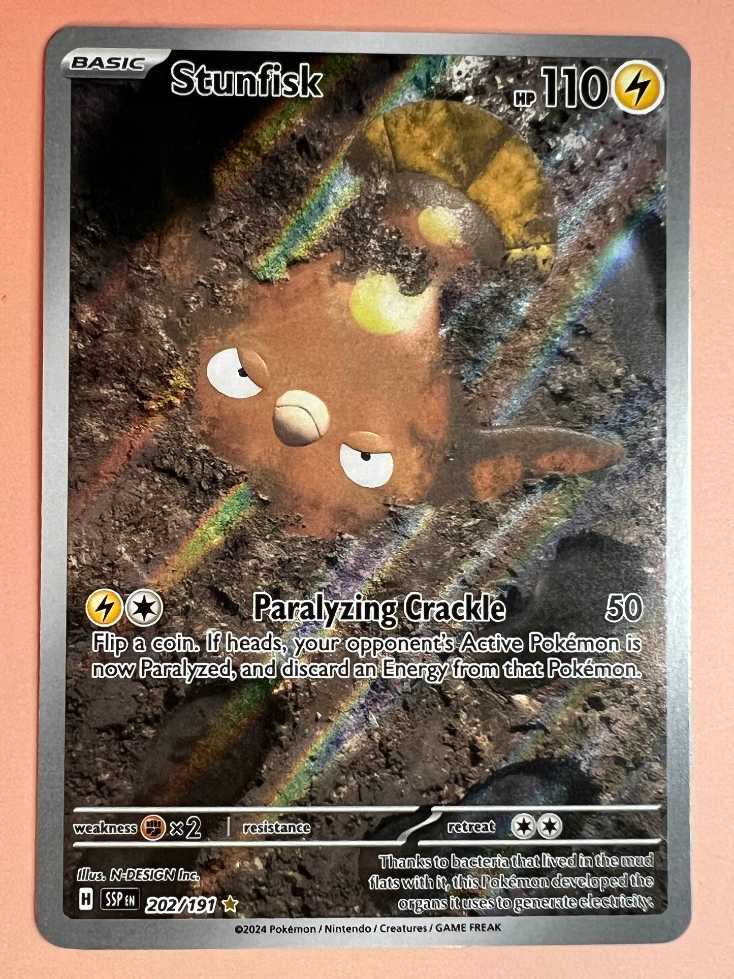 Stunfisk • Illustration Rare • 202/191