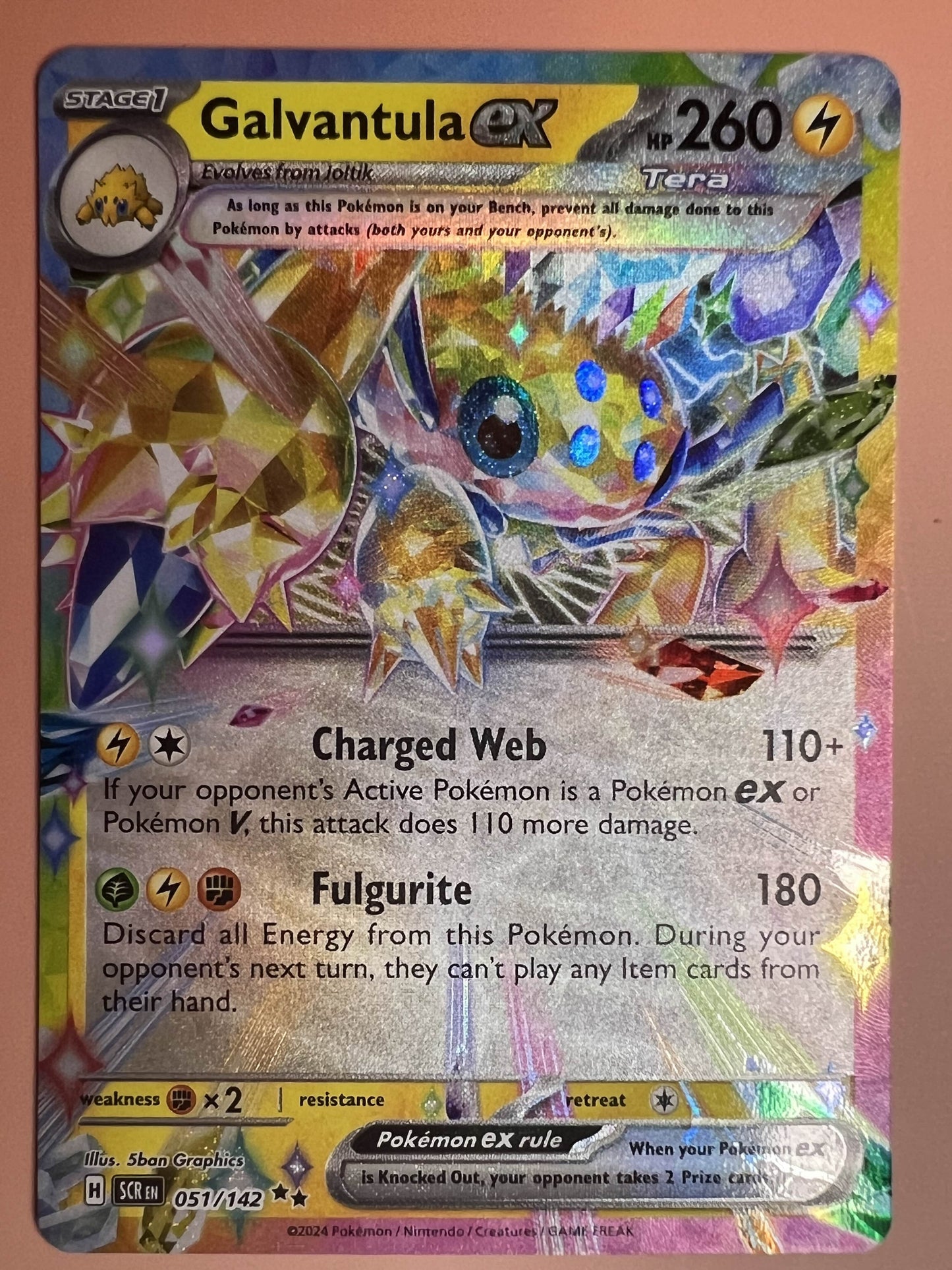 Galvantula ex • Double Rare • 051/142
