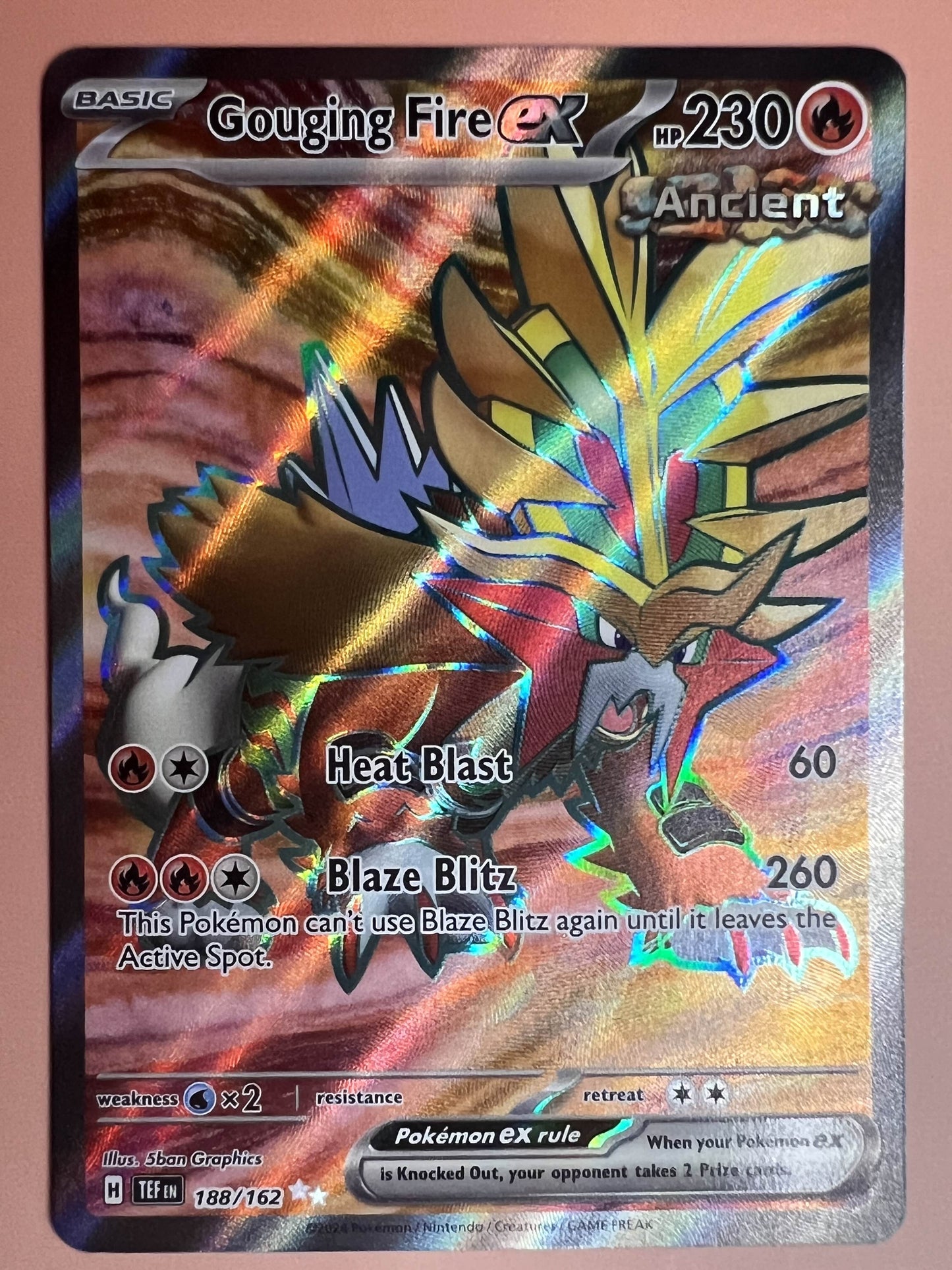 Gouging Fire ex • Ultra Rare • 188/162