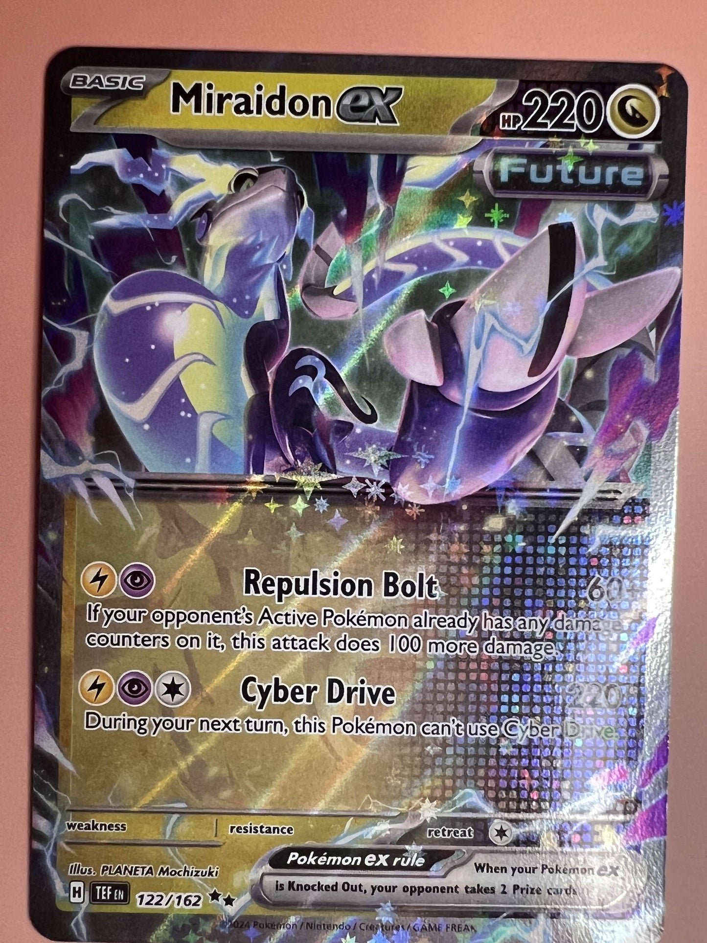 Miraidon ex • Double Rare • 122/162