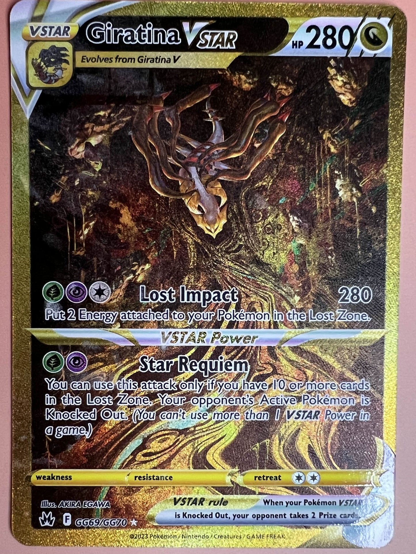 Giratina VSTAR (Secret) • Secret Rare • GG69/GG70
