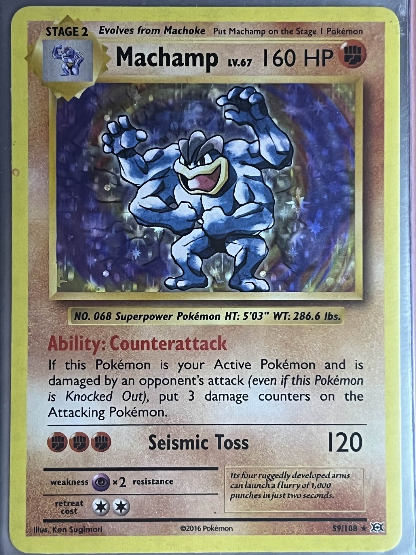 Machamp • Holo Rare • 59