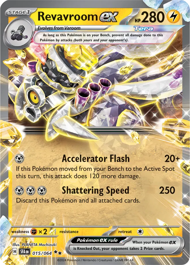 Revavroom ex • Double Rare • 015/064