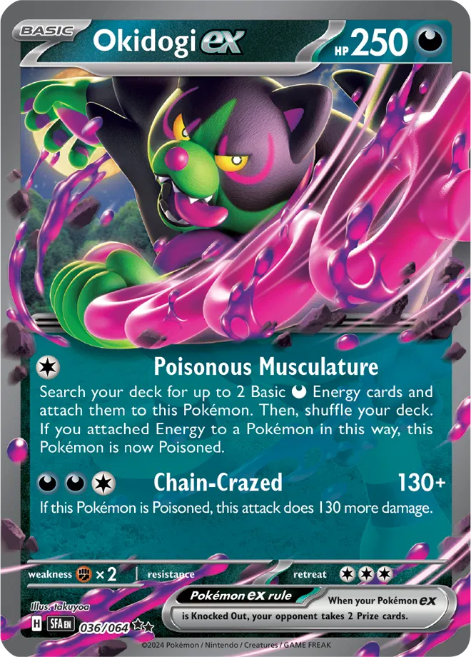 Okidogi ex • Double Rare • 036/064