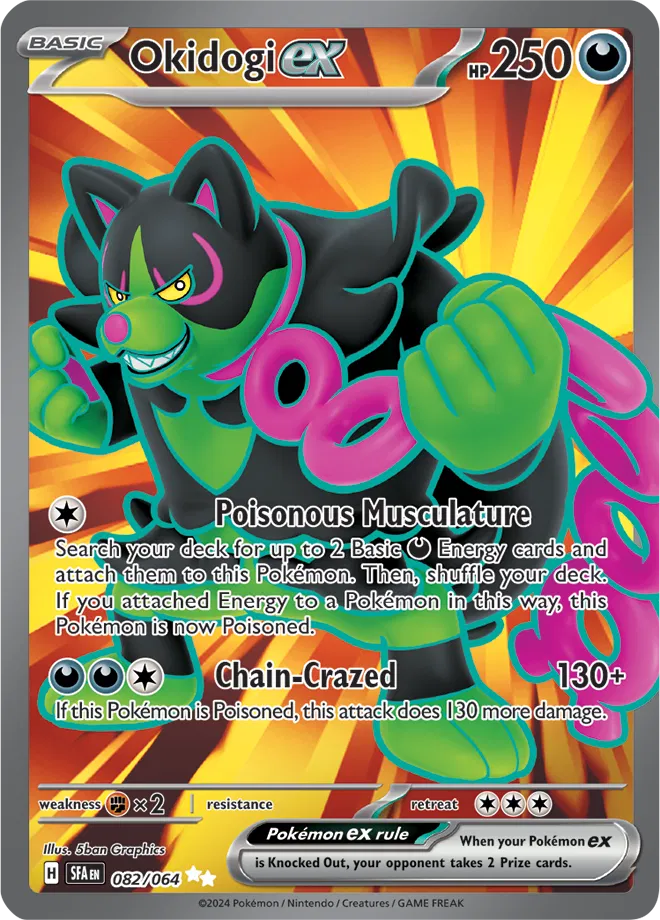 Okidogi ex • Ultra Rare • 082/064