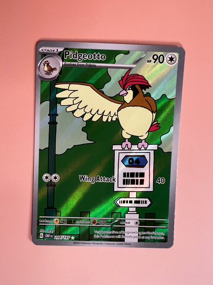 Pidgeotto • Illustration Rare • 208/197