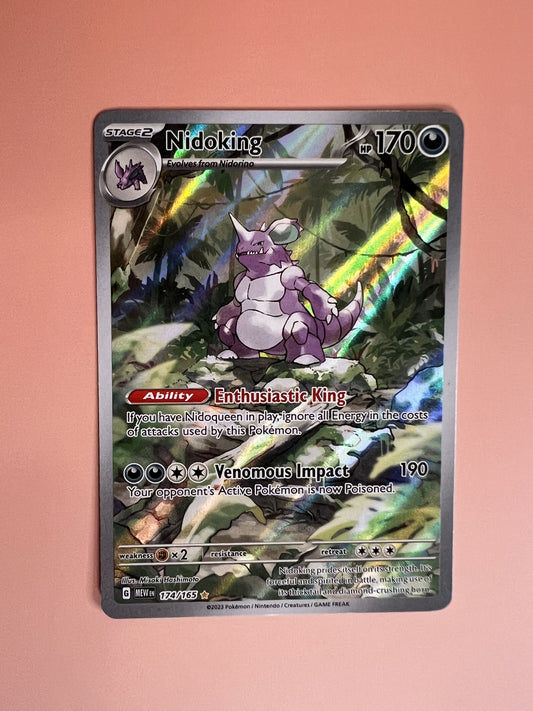 Nidoking • Illustration Rare • 174/165