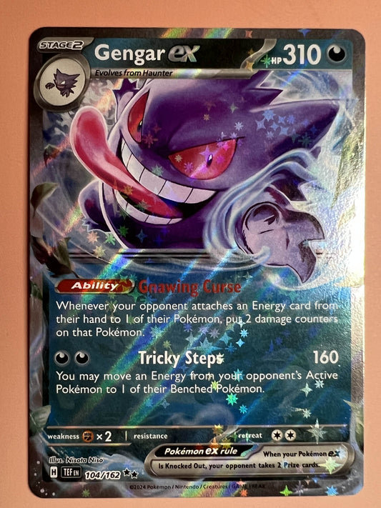 Gengar ex • Double Rare • 104/162