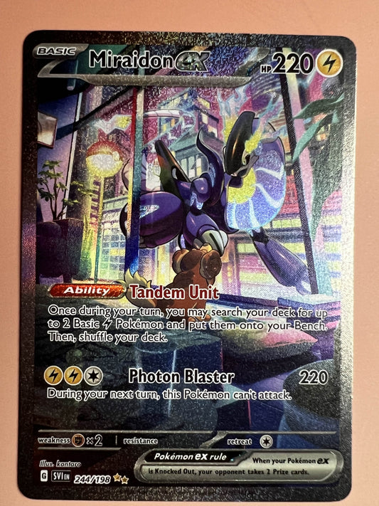 Miraidon ex • Special Illustration Rare • 244/198