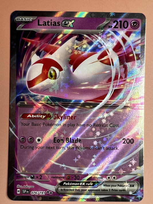 Latias ex • Double Rare • 076/191