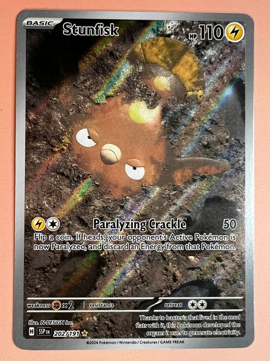 Stunfisk • Illustration Rare • 202/191
