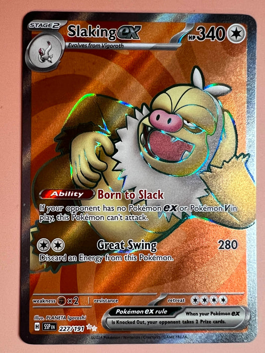 Slaking ex • Ultra Rare • 227/191