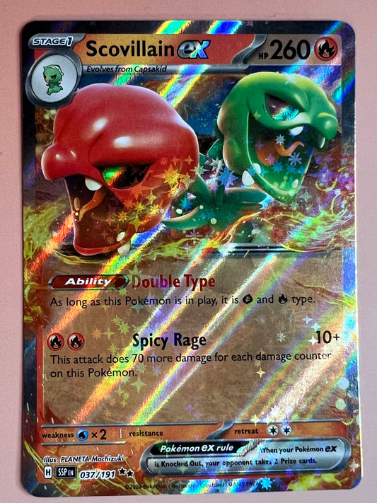 Scovillain ex • Double Rare • 037/191