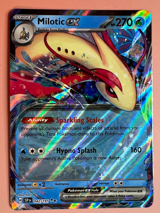 Milotic ex • Double Rare • 042/191