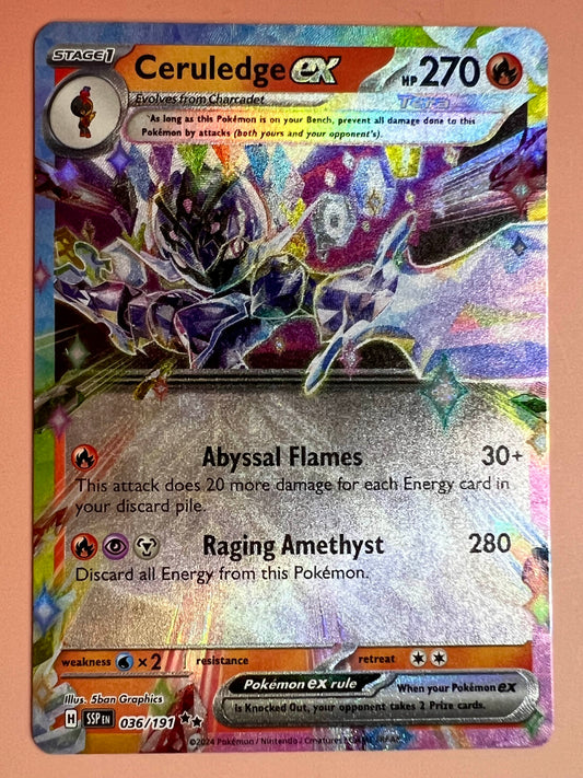 Ceruledge ex • Double Rare • 036/191