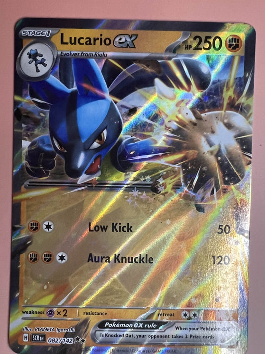 Lucario ex • Double Rare • 082/142