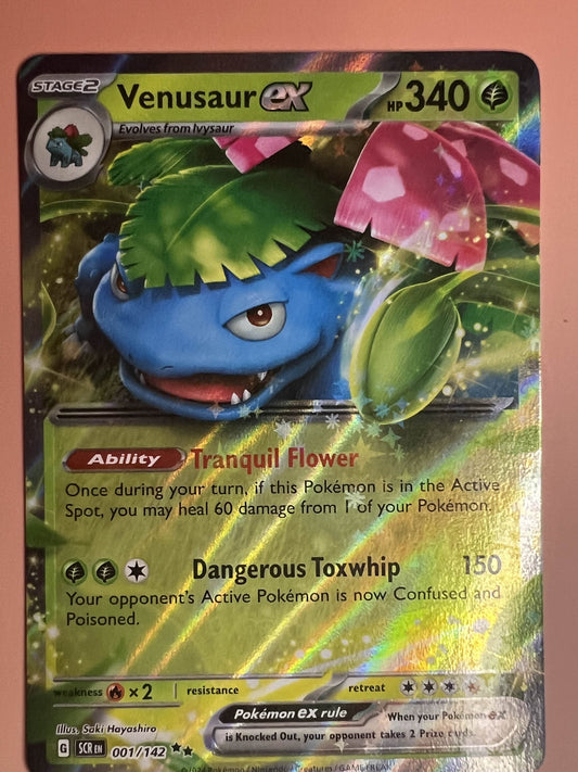 Venusaur ex • Double Rare • 001/142