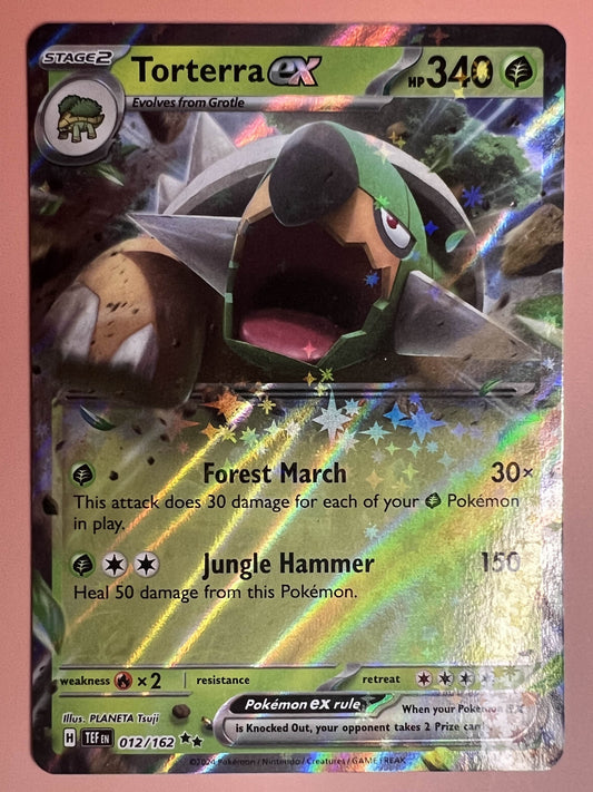 Torterra ex • Double Rare • 012/162