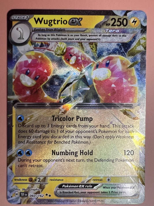 Wugtrio ex • Double Rare • 060/162
