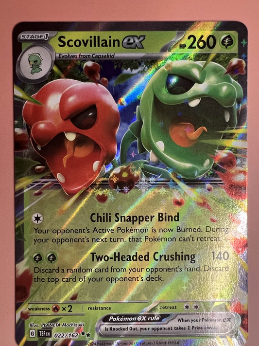 Scovillain ex • Double Rare • 022/162