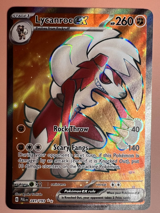 Lycanroc ex • Ultra Rare • 241/193