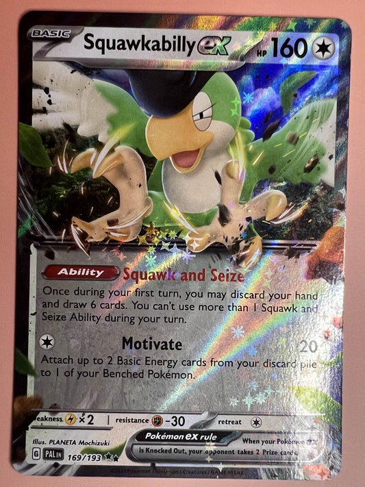 Squawkabilly ex • Double Rare • 169/193