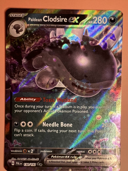 Paldean Clodsire ex • Double Rare • 130/193