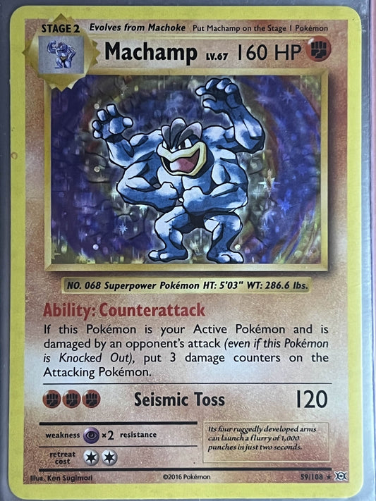 Machamp • Holo Rare • 59