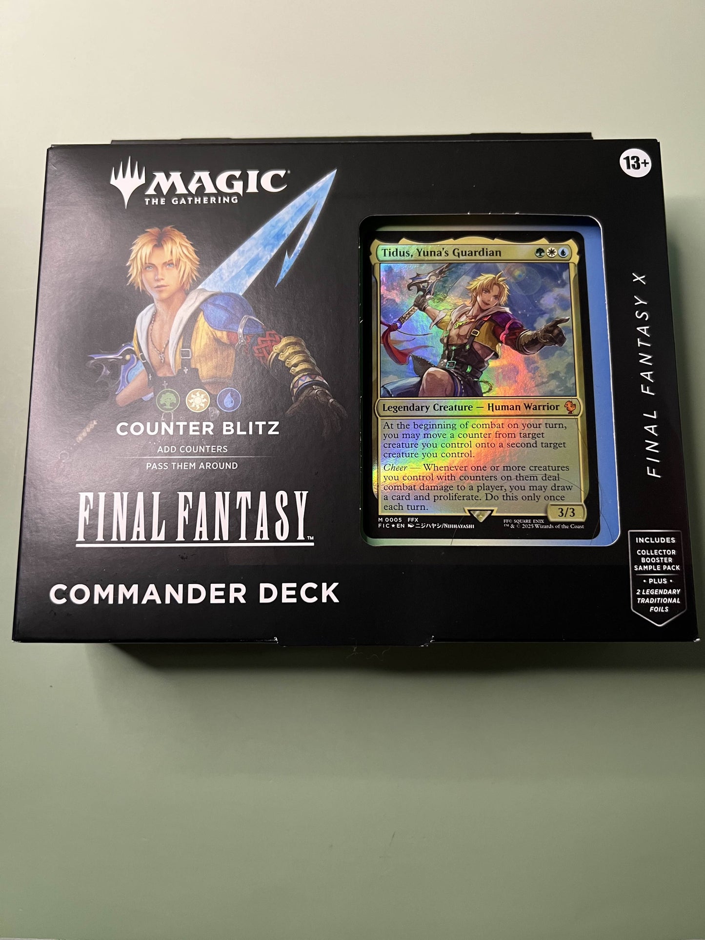 Final Fantasy x MTG, Tidus, Yuna's Guardian Commander Deck (Sealed)