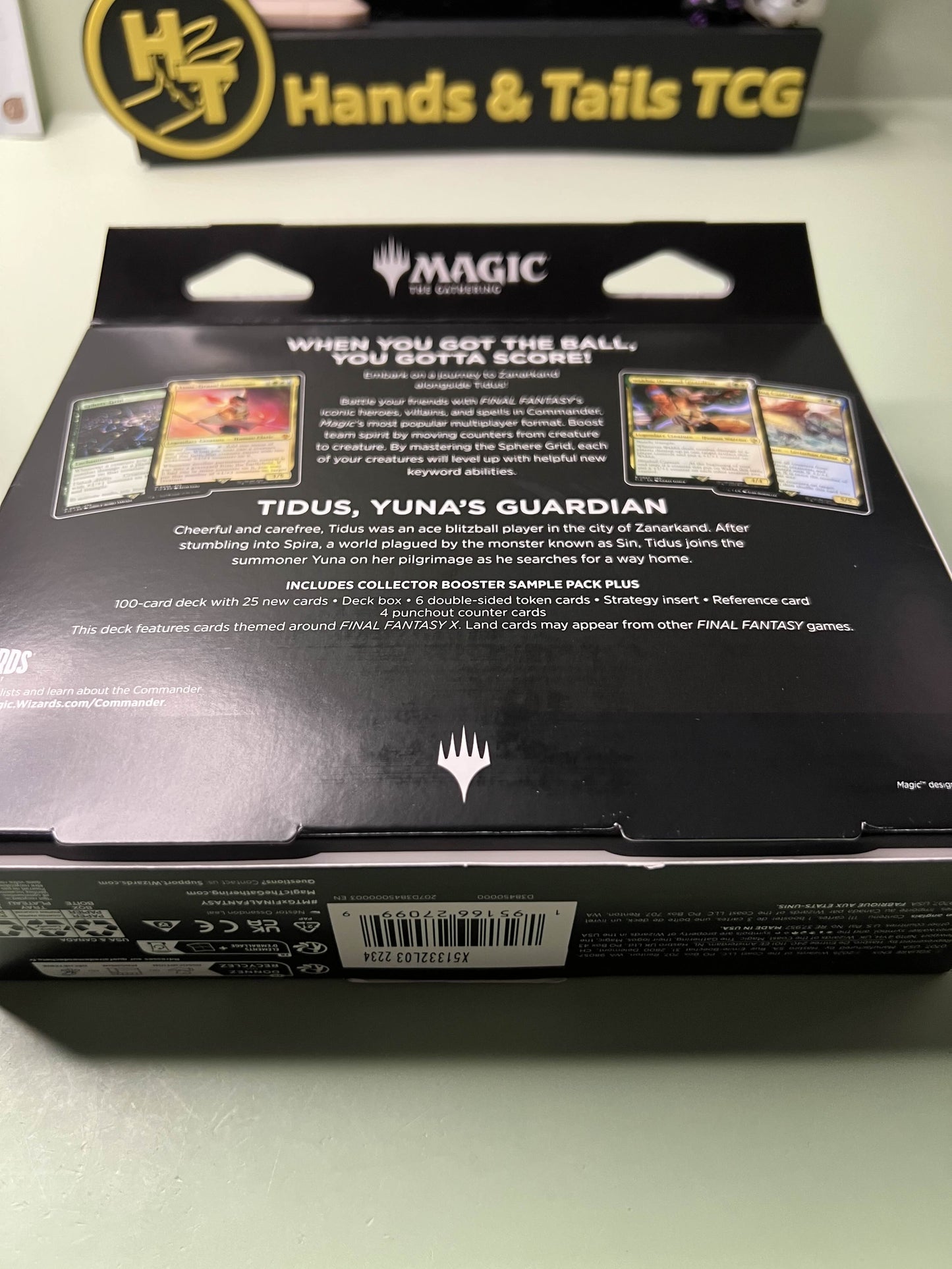 Final Fantasy x MTG, Tidus, Yuna's Guardian Commander Deck (Sealed)