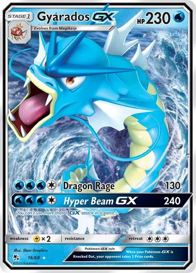 Gyarados GX • Ultra Rare • 16/68