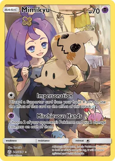 Mimikyu (Secret) • Secret Rare • 245/236