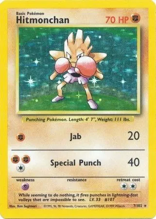 Hitmonchan • Holo Rare • 7
