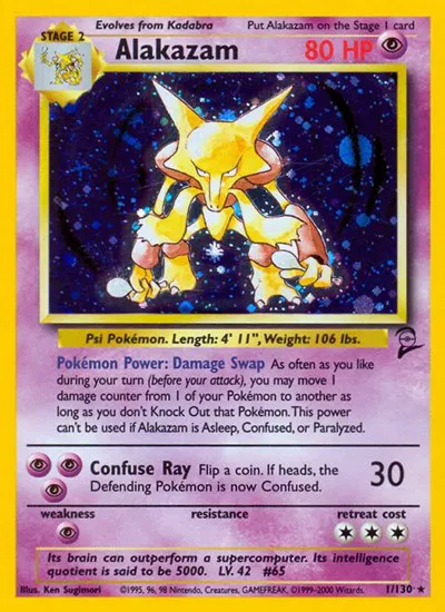 Alakazam• Holo Rare • 1