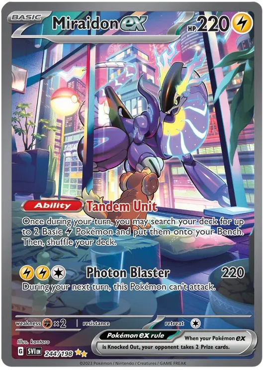 Miraidon ex • Special Illustration Rare • 244/198