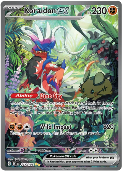 Koraidon ex • Special Illustration Rare • 247/198