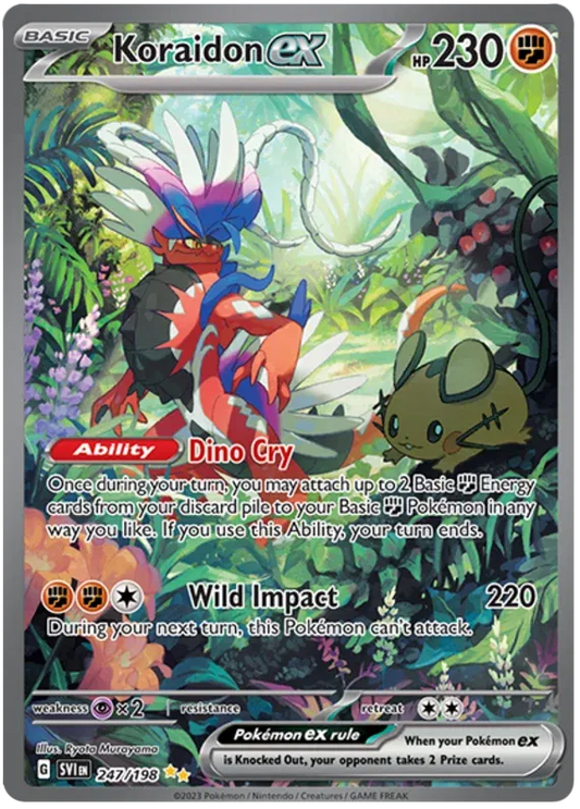 Koraidon ex • Special Illustration Rare • 247/198