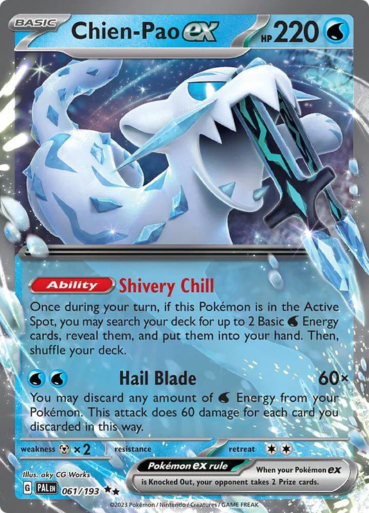 Chien-Pao ex • Double Rare • 061/193