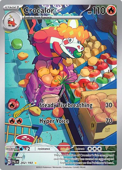 Crocalor • Illustration Rare • 202/193