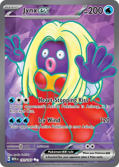 Jynx ex • Ultra Rare • 191/165