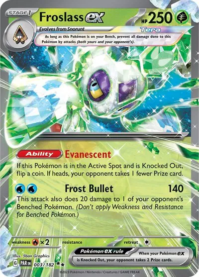 Froslass ex • Double Rare • 003/182