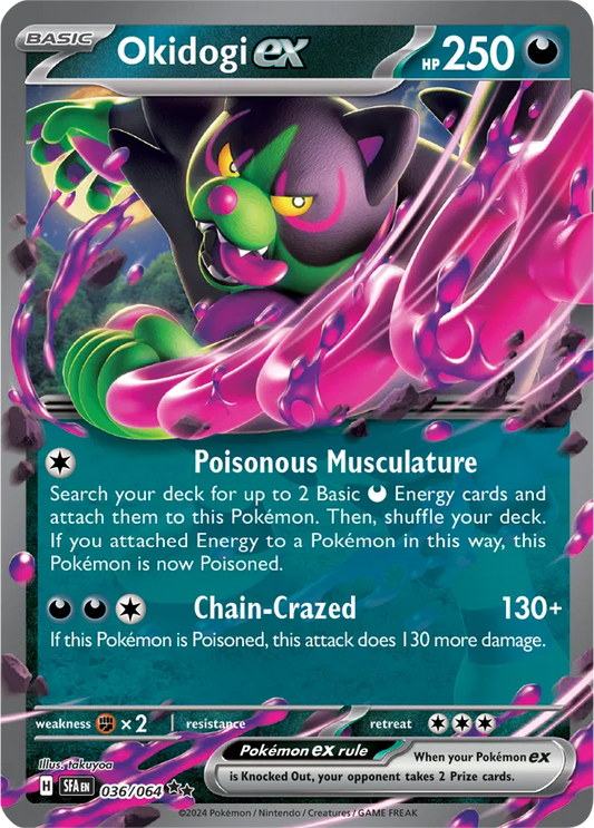 Okidogi ex • Double Rare • 036/064