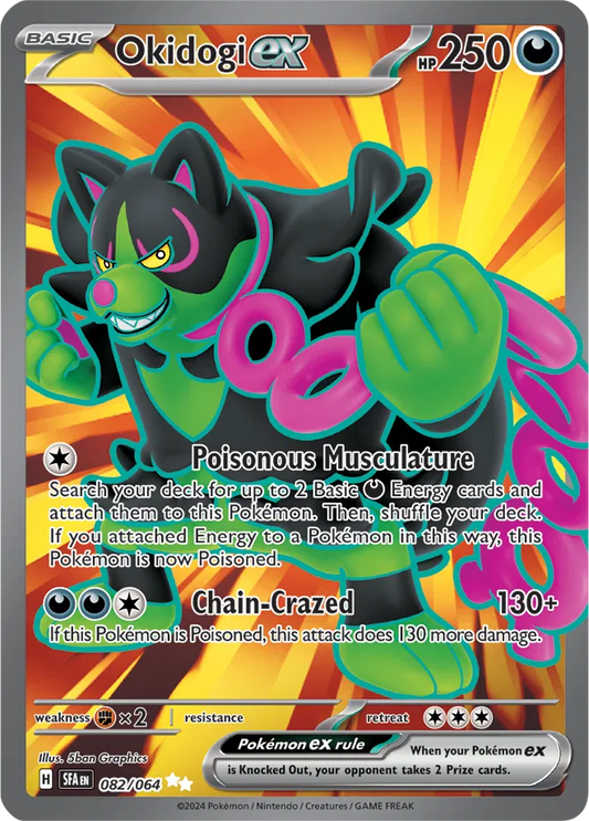 Okidogi ex • Ultra Rare • 082/064