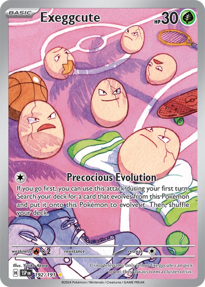 Exeggcute • Illustration Rare • 192/191