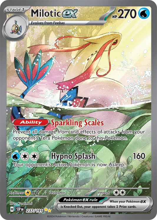 Milotic ex • Special Illustration Rare • 237/191