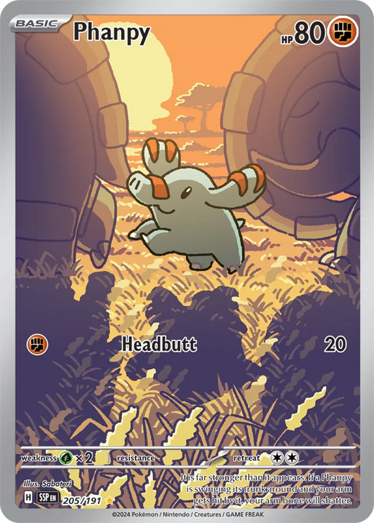 Phanpy • Illustration Rare • 205/191